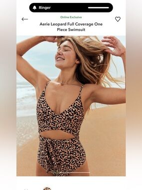 Aerie one piece swim suit